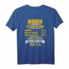 Lustiges Maurer Stundenlohn Maurermeister Geschenk T-Shirt – Perfekt für Bauarbeiter, Handwerker & Maurer zum Geburtstag & Weihnachten