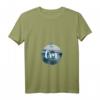 Damen Yoga OM T-Shirt mit Meditation & Wasser-Design – Spirituelles T-Shirt für innere Ruhe & Lebensfreude