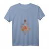 Damen Yoga Namaste T-Shirt mit Chakra OM Motiv - Spirituelle Yoga Bekleidung für Meditation & Alltag, Perfekt als Geschenk