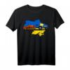 Ukrainischer Traktor zieht russischen Panzer T-Shirt – Für Frieden, Solidarität und Gegen den Krieg in der Ukraine