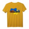Ukrainischer Traktor zieht russischen Panzer T-Shirt – Für Frieden, Solidarität und Gegen den Krieg in der Ukraine
