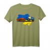 Ukrainischer Traktor zieht russischen Panzer T-Shirt – Für Frieden, Solidarität und Gegen den Krieg in der Ukraine