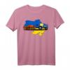 Ukrainischer Traktor zieht russischen Panzer T-Shirt – Für Frieden, Solidarität und Gegen den Krieg in der Ukraine
