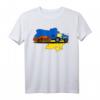 Ukrainischer Traktor zieht russischen Panzer T-Shirt – Für Frieden, Solidarität und Gegen den Krieg in der Ukraine