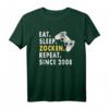 Zockern Eat Sleep Zocken Since 2008 T-Shirt – Perfektes Gaming Geschenk für Gamer und Gamerin zum Geburtstag
