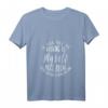 Damen Funny Meme T-Shirt mit Spruch - If You See Me Talking To Myself Move Along Humor V-Ausschnitt
