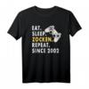 Zockern Eat Sleep Zocken Since 2002 Gamer T-Shirt – Perfektes Geschenk für Gamer & Gamerin, Geburtstag & Gaming Fans