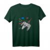 Retro Gaming Raketen-Controller T-Shirt - Lustiges Pixel Alien Design, Perfektes Geschenk für Gamer zu Geburtstag, Weihnachten & Co.