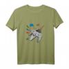 Retro Gaming Raketen-Controller T-Shirt - Lustiges Pixel Alien Design, Perfektes Geschenk für Gamer zu Geburtstag, Weihnachten & Co.
