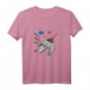 Retro Gaming Raketen-Controller T-Shirt - Lustiges Pixel Alien Design, Perfektes Geschenk für Gamer zu Geburtstag, Weihnachten & Co.