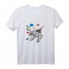 Retro Gaming Raketen-Controller T-Shirt - Lustiges Pixel Alien Design, Perfektes Geschenk für Gamer zu Geburtstag, Weihnachten & Co.