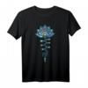 Lotus Galaxy Unalome Yoga Meditation T-Shirt – Spirituelles Design für Erleuchtung, Zen & Bewusstsein, Perfekt für Yoga, Meditation & Esoterik