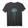 Lotus Galaxy Unalome Yoga Meditation T-Shirt – Spirituelles Design für Erleuchtung, Zen & Bewusstsein, Perfekt für Yoga, Meditation & Esoterik