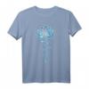 Lotus Galaxy Unalome Yoga Meditation T-Shirt – Spirituelles Design für Erleuchtung, Zen & Bewusstsein, Perfekt für Yoga, Meditation & Esoterik