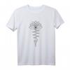 Lotus Blume Unalome Yoga Meditation Erleuchtung Zen T-Shirt – Spirituelle Mode für Yoga, Buddhismus & Meditation, Perfektes Geschenk für Esoterik-Liebhaber