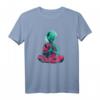 Alien Mönch Shirt | Vintage UFO Design - Perfektes UFO Day Geschenk für Alien- und Weltraumfans