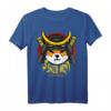 SHIB ARMY Münze Samurai Zum Mond T-Shirt – Niedliches Shiba Inu Meme Kryptowährung Shirt für Krypto Fans, Weihnachten & Geburtstage