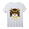 SHIB ARMY Münze Samurai Zum Mond T-Shirt – Niedliches Shiba Inu Meme Kryptowährung Shirt für Krypto Fans, Weihnachten & Geburtstage