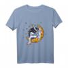 Astronaut Mond Retro T-Shirt - Lustiges Weltraum Design für Freunde, Familie & Raumfahrt-Fans zu Geburtstags- und Feiertagsgeschenken