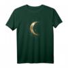 Vintage T-Shirt mit Halbmond Motiv für Frauen & Männer - Stylisches Geschenk für Mondliebhaber, Partys, Festivals und Alltag