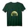 Damen Erdmännchen Surikate T-Shirt mit Mondmotiv – V-Ausschnitt, stylisches Tierdesign für Damen, Herren und Kinder