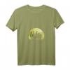 Damen Erdmännchen Surikate T-Shirt mit Mondmotiv – V-Ausschnitt, stylisches Tierdesign für Damen, Herren und Kinder