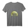 Damen Erdmännchen Surikate T-Shirt mit Mondmotiv – V-Ausschnitt, stylisches Tierdesign für Damen, Herren und Kinder