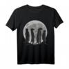Lustiges Erdmännchen Meerkat Mond T-Shirt – Süßes Tiermotiv, klassisch geschnitten, perfekt als Geschenk für Tierliebhaber