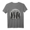 Lustiges Erdmännchen Meerkat Mond T-Shirt – Süßes Tiermotiv, klassisch geschnitten, perfekt als Geschenk für Tierliebhaber