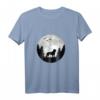 Bayerischer Gebirgsschweißhund Mond T-Shirt für BGS Besitzer & Züchter – Perfektes Geschenk für Hunde- und Jagdfreunde