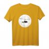 Gyrocopter Mond Shirt | Tragschrauber Gyrokopter T-Shirt – Perfekt für Gyrocopterpiloten, Flugschüler & Flugplatzbesucher