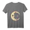 Día de Los Muertos Katzen & Zuckerschädel V-Ausschnitt T-Shirt – Perfekt für Katzenliebhaber und mexikanische Feierlichkeiten