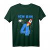 Kinder Rakete Astronaut T-Shirt zum 4. Geburtstag – Lustiges Weltraum Geschenk für Jungen, Astronauten und Raumfahrtfans