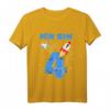 Kinder Rakete Astronaut T-Shirt zum 4. Geburtstag – Lustiges Weltraum Geschenk für Jungen, Astronauten und Raumfahrtfans