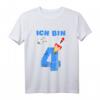 Kinder Rakete Astronaut T-Shirt zum 4. Geburtstag – Lustiges Weltraum Geschenk für Jungen, Astronauten und Raumfahrtfans