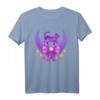 Yume Kawaii Weltraumkatze auf dem Mond Pastel Goth T-Shirt – Süße Harajuku Kleidung & Geschenk für Fairy Kei Fans