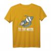 XRP zum Mond Ripple Crypto Cryptocurrency T-Shirt – Für Blockchain-Liebhaber, Hodler & Händler, ideal für Krypto-Fans