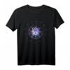 Magisches Sonnen-Symbol mit Mond und Sternen T-Shirt – Okkulte Zeichen für Spirituelle, Goa Festivals & Esoterik-Liebhaber