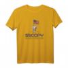 HapOwl Snoopy Faust-Spürhund auf dem Mond T-Shirt – Offiziell lizenziert, originelles Geschenk für Comic- und Snoopy-Fans