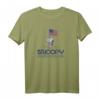 HapOwl Snoopy Faust-Spürhund auf dem Mond T-Shirt – Offiziell lizenziert, originelles Geschenk für Comic- und Snoopy-Fans