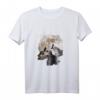 Drei Wölfe heulend am Mond – Wolf-Liebhaber T-Shirt, exklusives Tiermotiv als Geschenk für Natur- und Raubtierfans