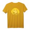 Backprint Smiley Mond T-Shirt - Lustiges Vollmond Design für Männer, Frauen und Kinder als Geschenkidee für Feiern und Festlichkeiten