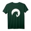 Pferd Mond T-Shirt für Reitfans – Klassisch geschnitten mit Pferdemotiv in der Nacht für Pferdeliebhaber