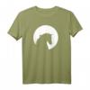 Pferd Mond T-Shirt für Reitfans – Klassisch geschnitten mit Pferdemotiv in der Nacht für Pferdeliebhaber
