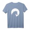 Pferd Mond T-Shirt für Reitfans – Klassisch geschnitten mit Pferdemotiv in der Nacht für Pferdeliebhaber