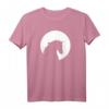 Pferd Mond T-Shirt für Reitfans – Klassisch geschnitten mit Pferdemotiv in der Nacht für Pferdeliebhaber
