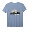 Pianist Evolution Mond Klavier T-Shirt – Für Musiker, Klavierspieler & Musikliebhaber mit klassischem Motiv