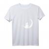 Verliebtes Katzenpaar im Mond T-Shirt - Romantisches Katzenmotiv für Tierliebhaber und Sternenhimmel-Fans