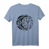 Maori Polynesian Tattoo Skorpion T-Shirt mit Mond und Sonne - Perfekt für Taucher, Sternzeichen-Fans und Meeresliebhaber