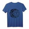 Maori Polynesian Tattoo Skorpion T-Shirt mit Mond und Sonne - Perfekt für Taucher, Sternzeichen-Fans und Meeresliebhaber